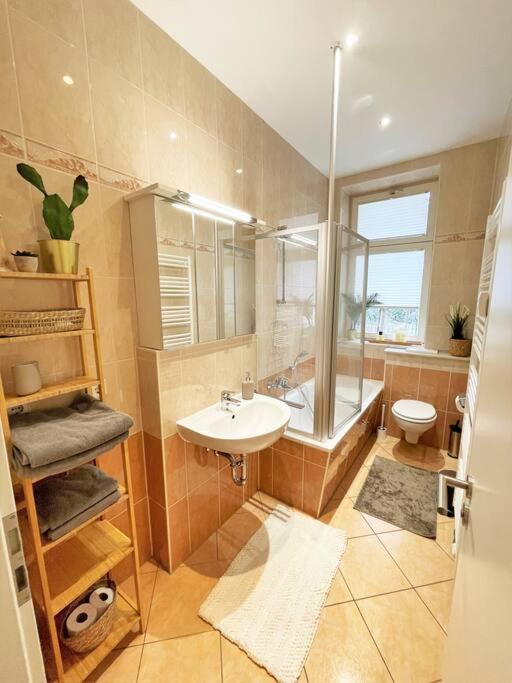 Casarina - Charmante Wohnung Direkt Am Zoo Mit Sauna Leipzig Extérieur photo